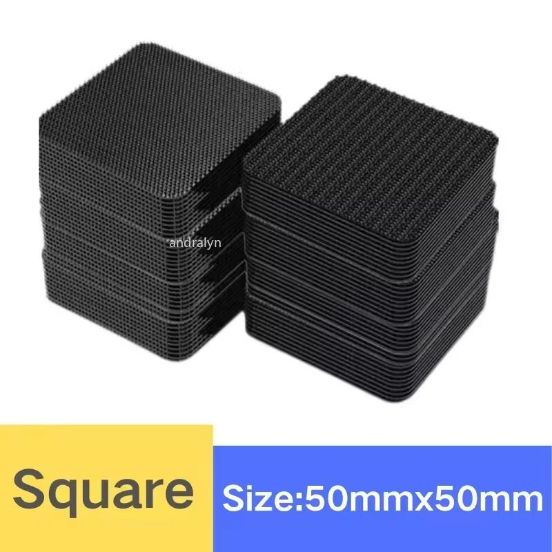 Extra Strong Adhesive Hook-and-Loop Fastener Tape – Double-Sided Carpet & Mounting Stickers (1–100PCS)