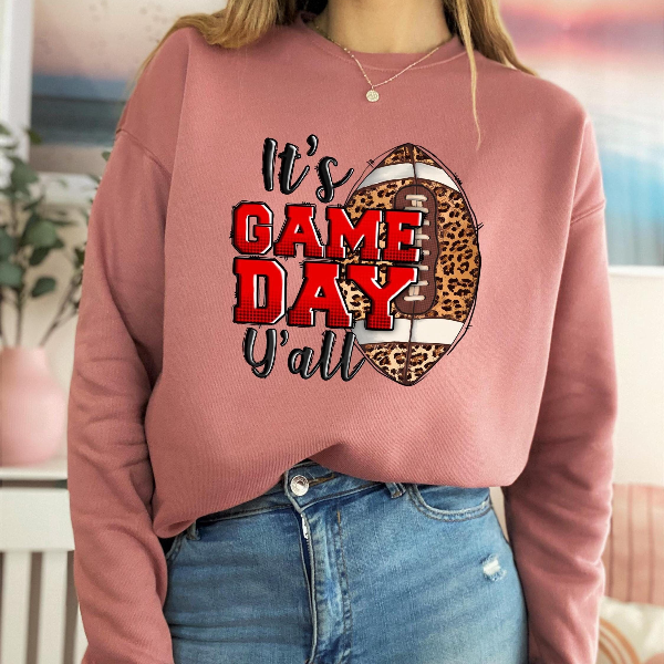 It's Game Day Y'all Football Shirt Game Day Tee Unisex Football Season Fan Shirt