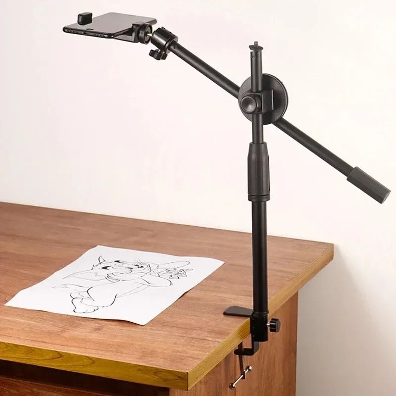 Horizontal Table Overhead Tripod for Smartphones