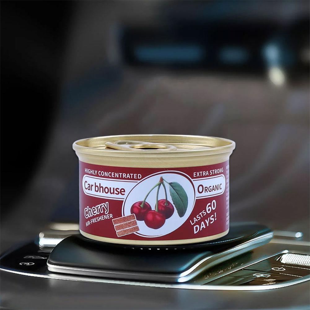 Long Lasting Coffee Scented Car Air Freshener Aromatherapy Canned Wood Blocks