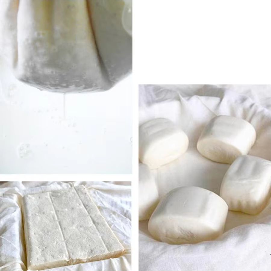 High-Density Cotton Steamer & Soy Milk Filter Cloth 2-Pack