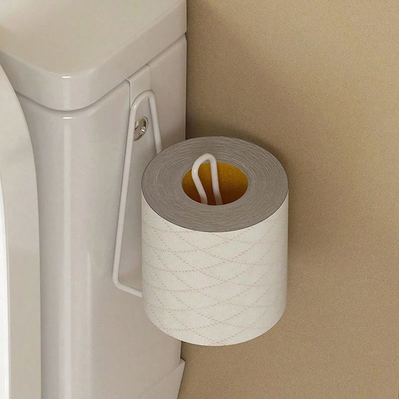 Stainless Steel No Drill Toilet Paper Holder