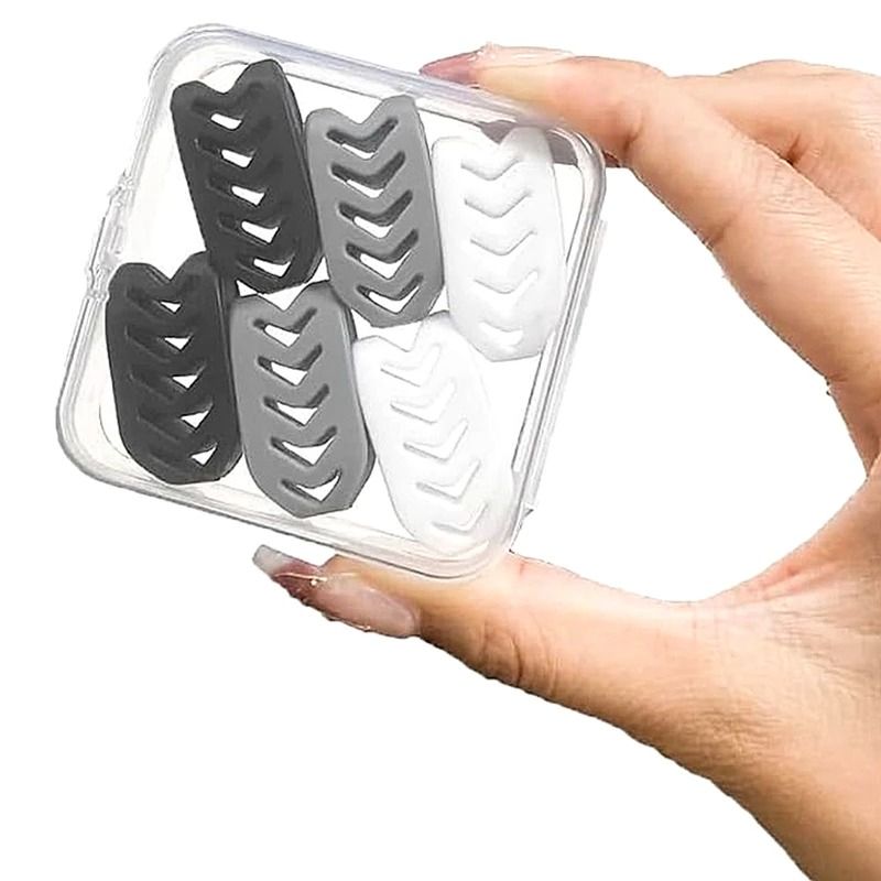 Silicone Jaw Trainer Set 6pcs with Box Face and Neck Muscle Trainer