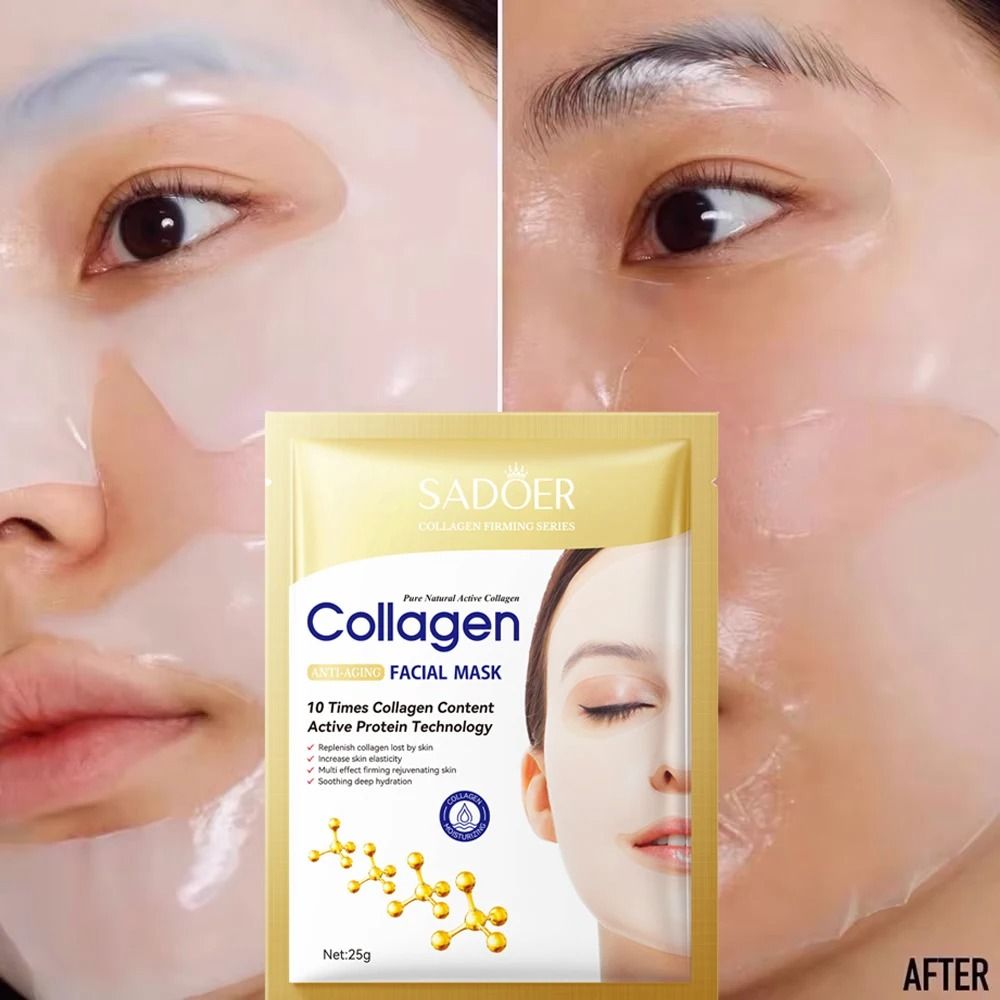 Collagen Facial Mask Anti Wrinkle Firming Hydrating Treatment