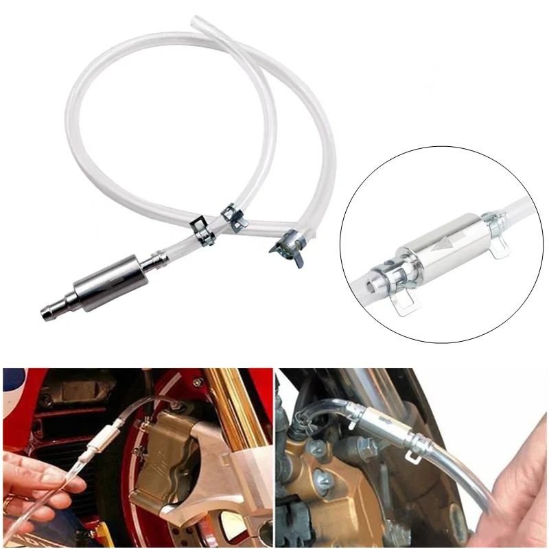 One-Way Brake & Clutch Fluid Bleeder Hose Kit