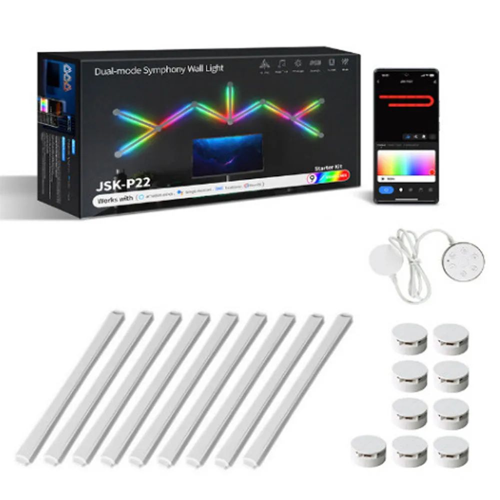 RGB Smart Modular Wall Light Panels