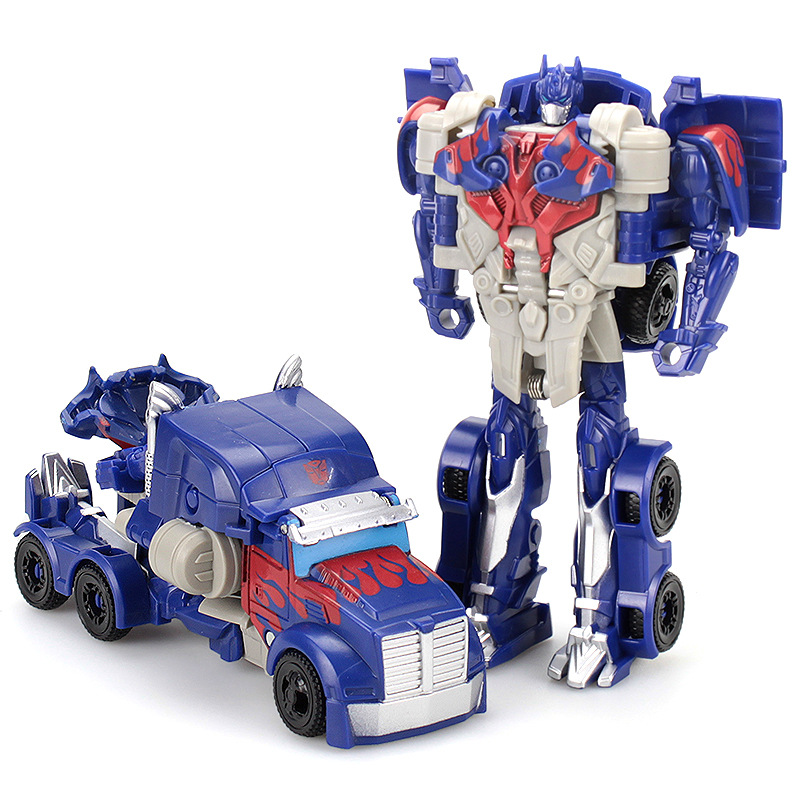 Transforming Robot Car Toy for Boys One-Step Deformation, Fun Gift for Kids
