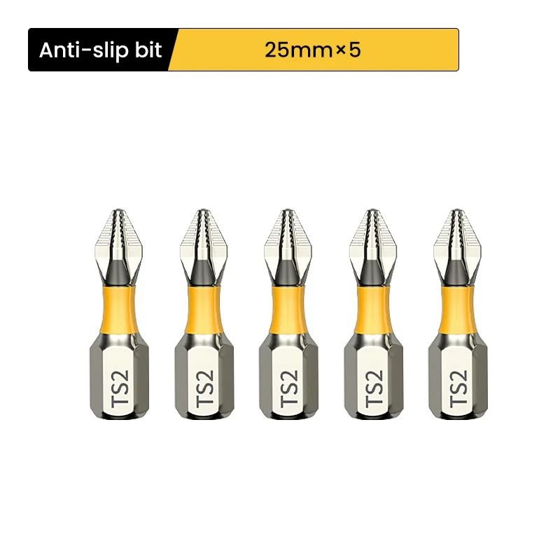 Non Slip PH2 Magnetic Batch Bit Cross Screwdriver Set