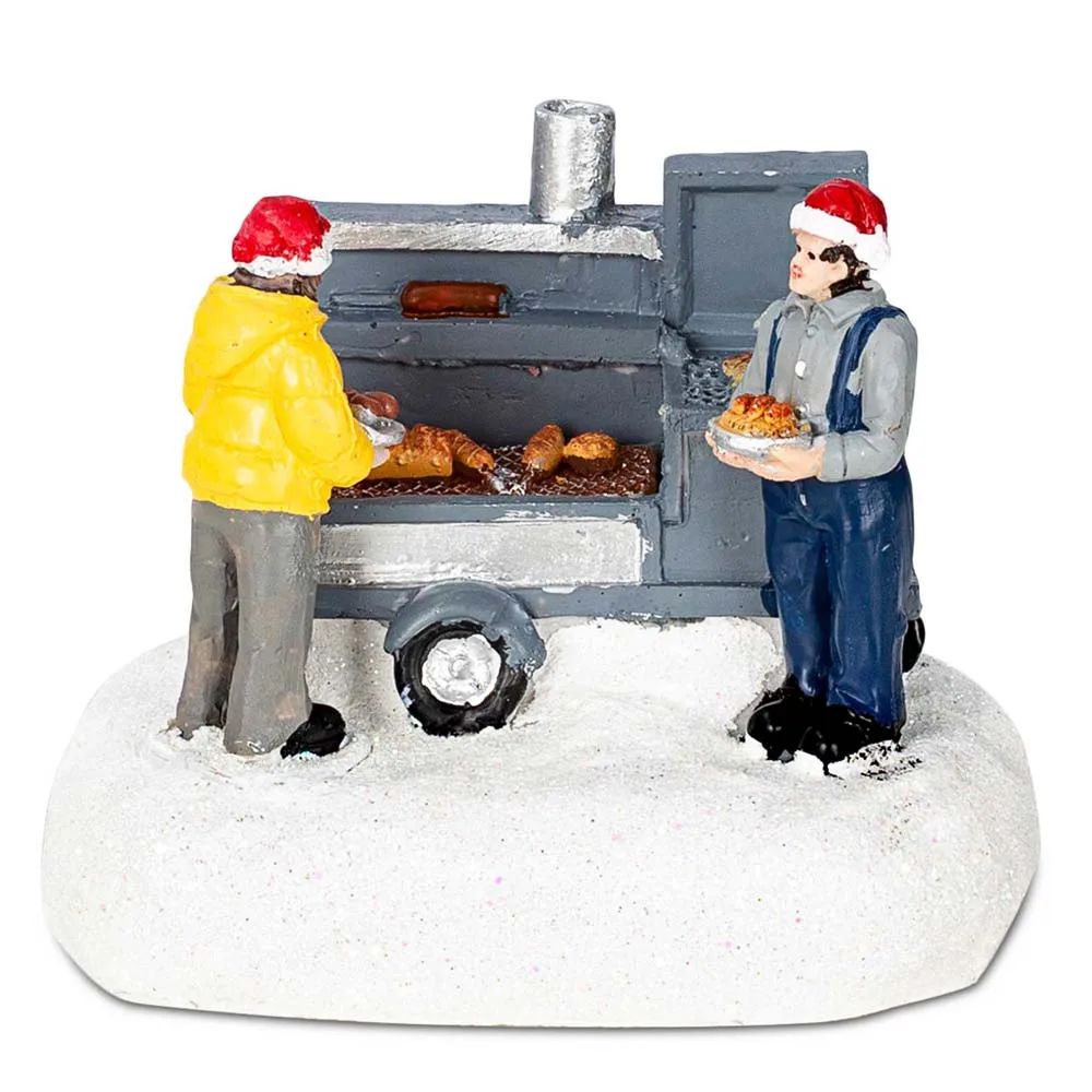 Enchanting LED Christmas Village Display Set – Lighted Miniature Houses & Holiday Figurines