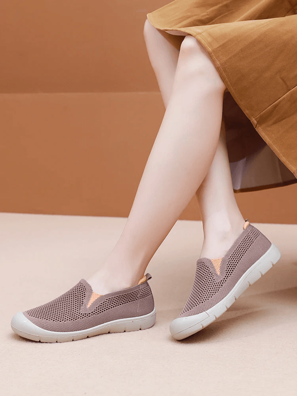 Womens Casual Loafers Lightweight Non Slip Flat Shoes