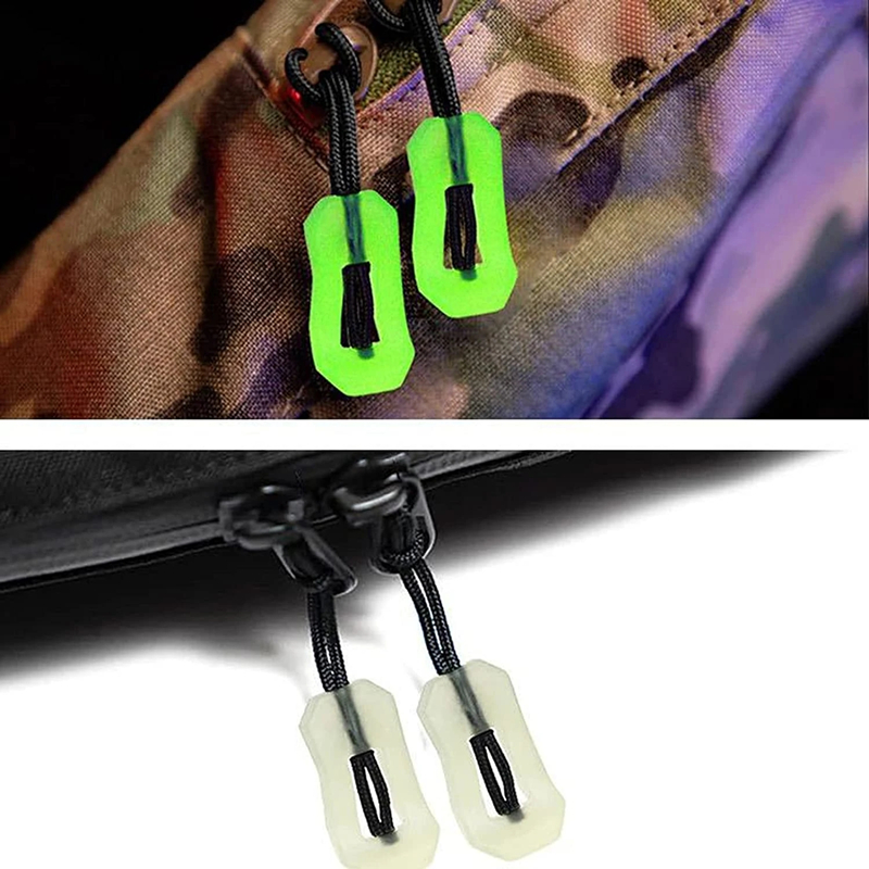 Glow in The Dark Zipper Head, Anti-Lost Backpack Repair Kit