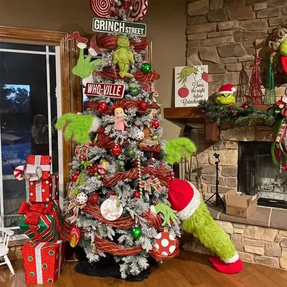 Plush Stuffed Christmas Tree Legs