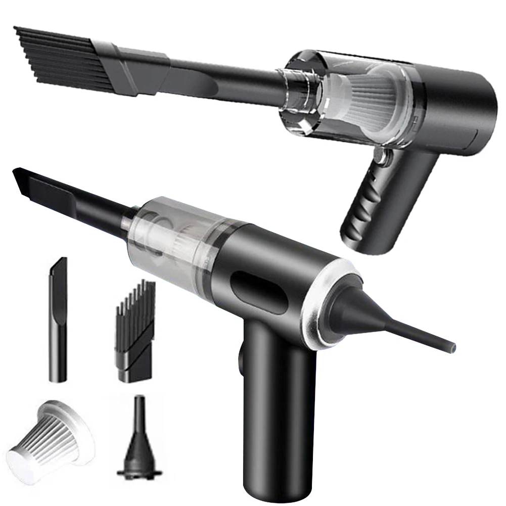 Wireless Vacuum Cleaner Dual Use for Home and Car, Portable Wireless Car Vacuum Cleaner, High Power Vacuum Cleaner