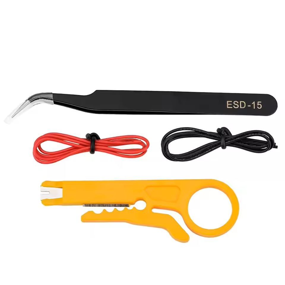 Adjustable Temperature Soldering Iron Kit with LCD Display