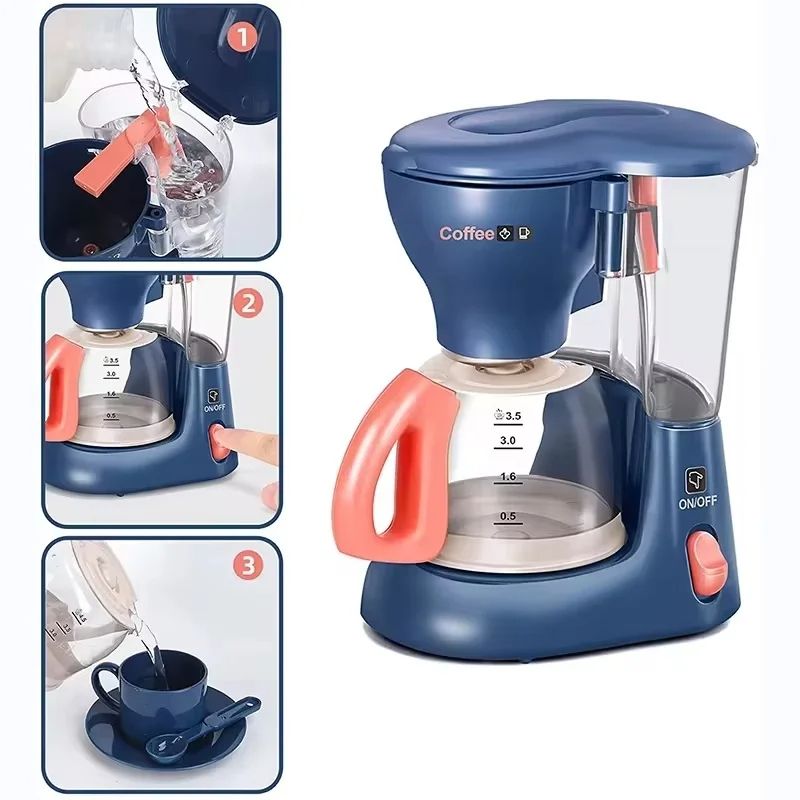 Realistic Kitchen Toy Set for Boys and Girls, Children's Home Appliances Simulation Play Set