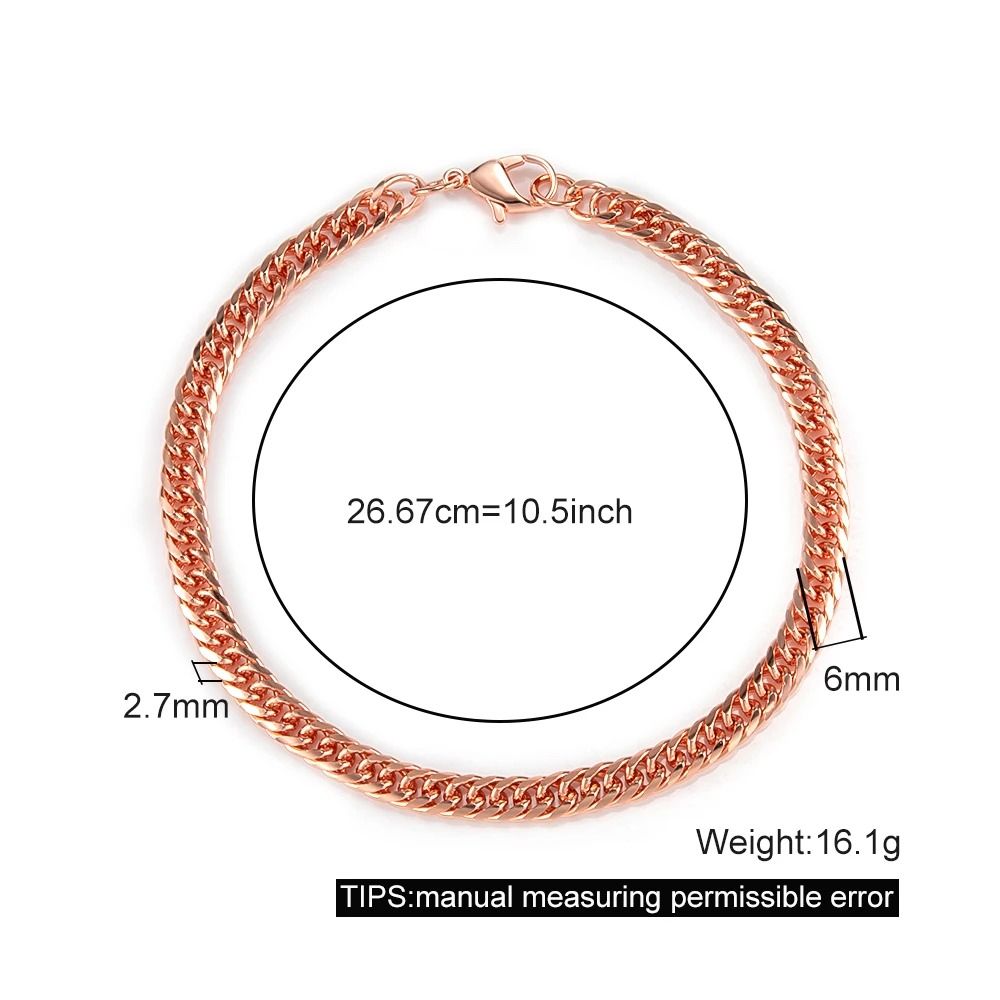 Pure Copper Adjustable Chain Bracelet