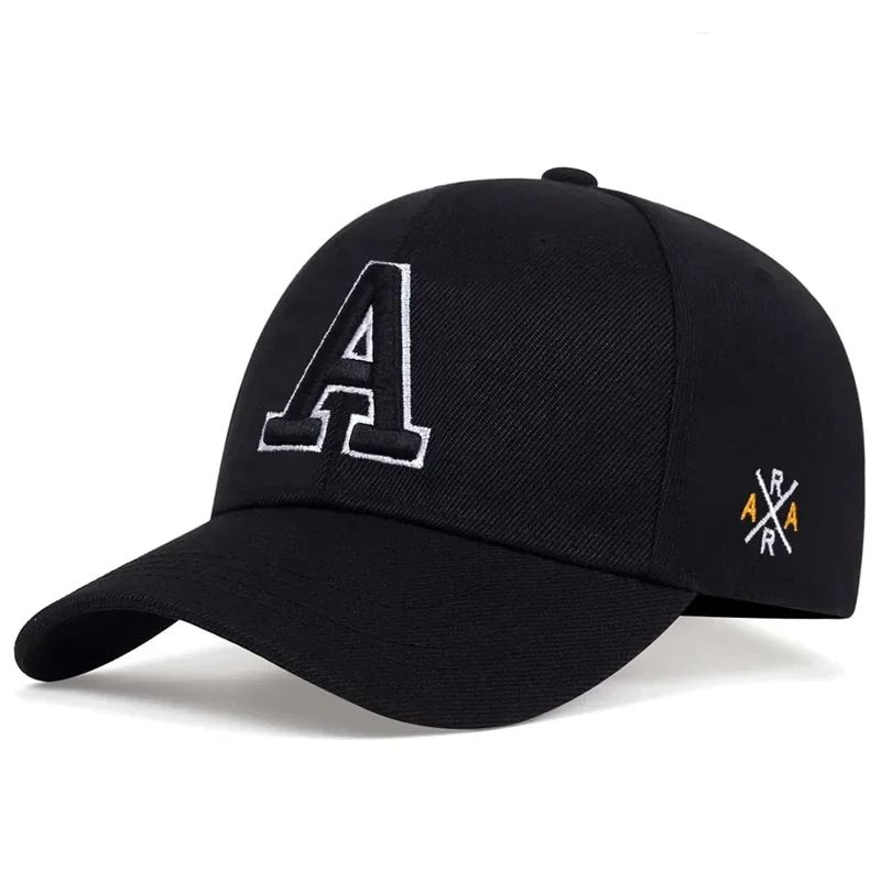 Unisex Letter Embroidery Baseball Cap, Adjustable Spring & Autumn Snapback Hat