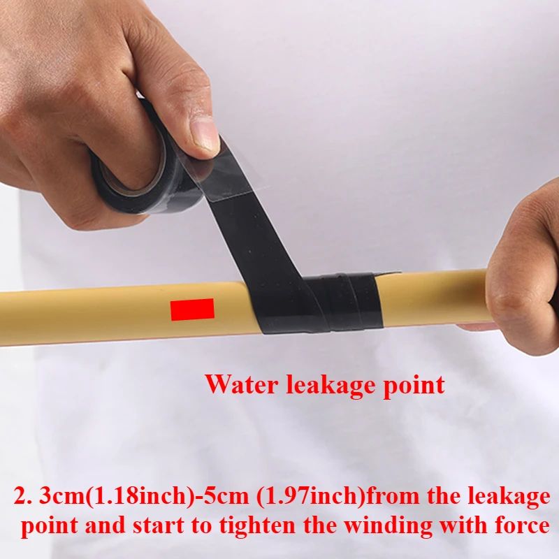 Super Strong Waterproof Silicone Repair Tape Leak Seal Insulating Duct Tape