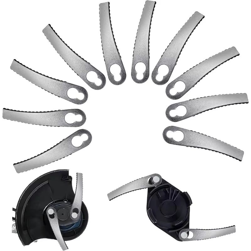 Durable Metal Blade for Brush Cutter & Edger – Universal Replacement Lawn Mower/Weed Whacker Blade
