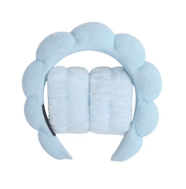 GlowSpa Microfiber Spa Headband And Wrist Wash Set