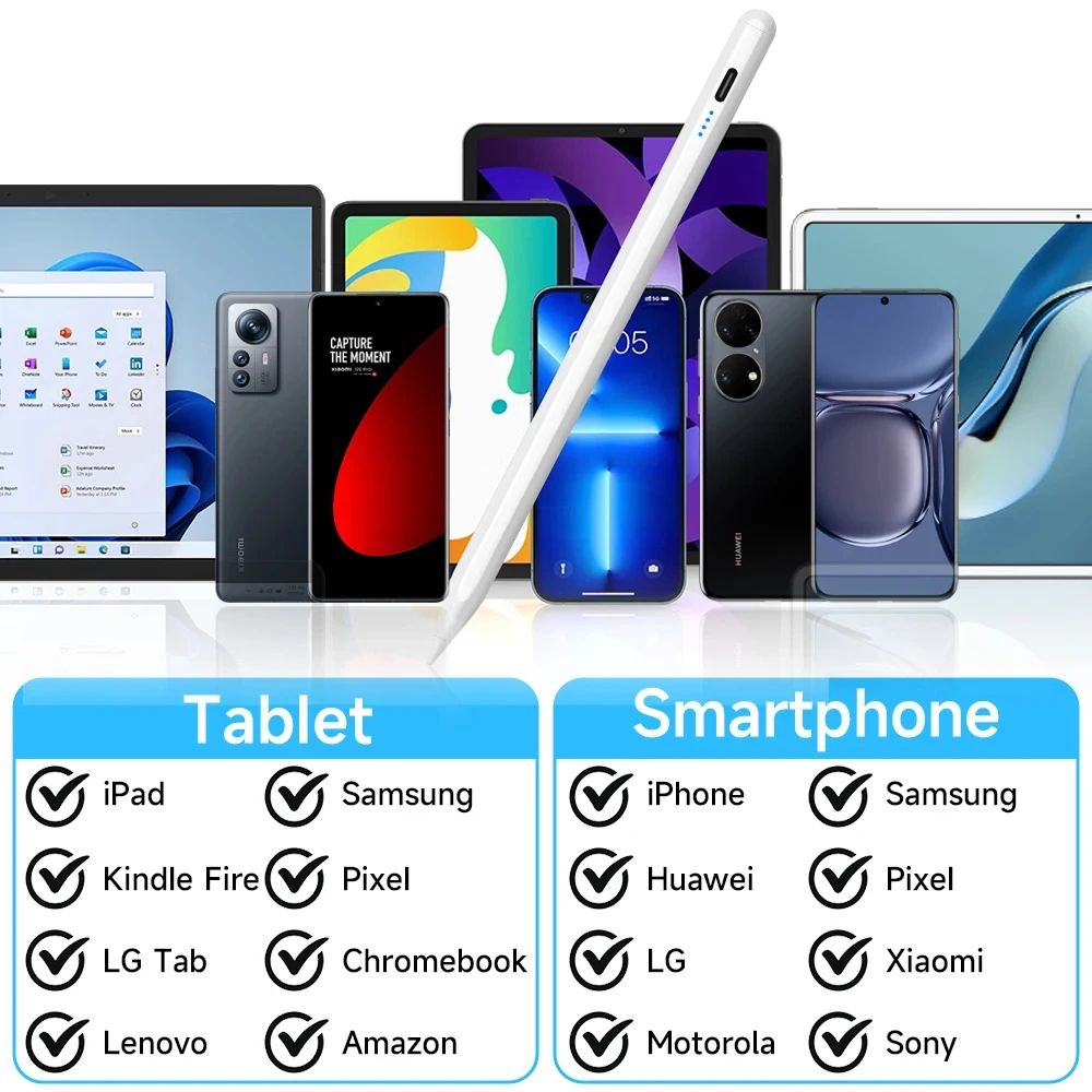 Universal Capacitive Stylus Touch Pen