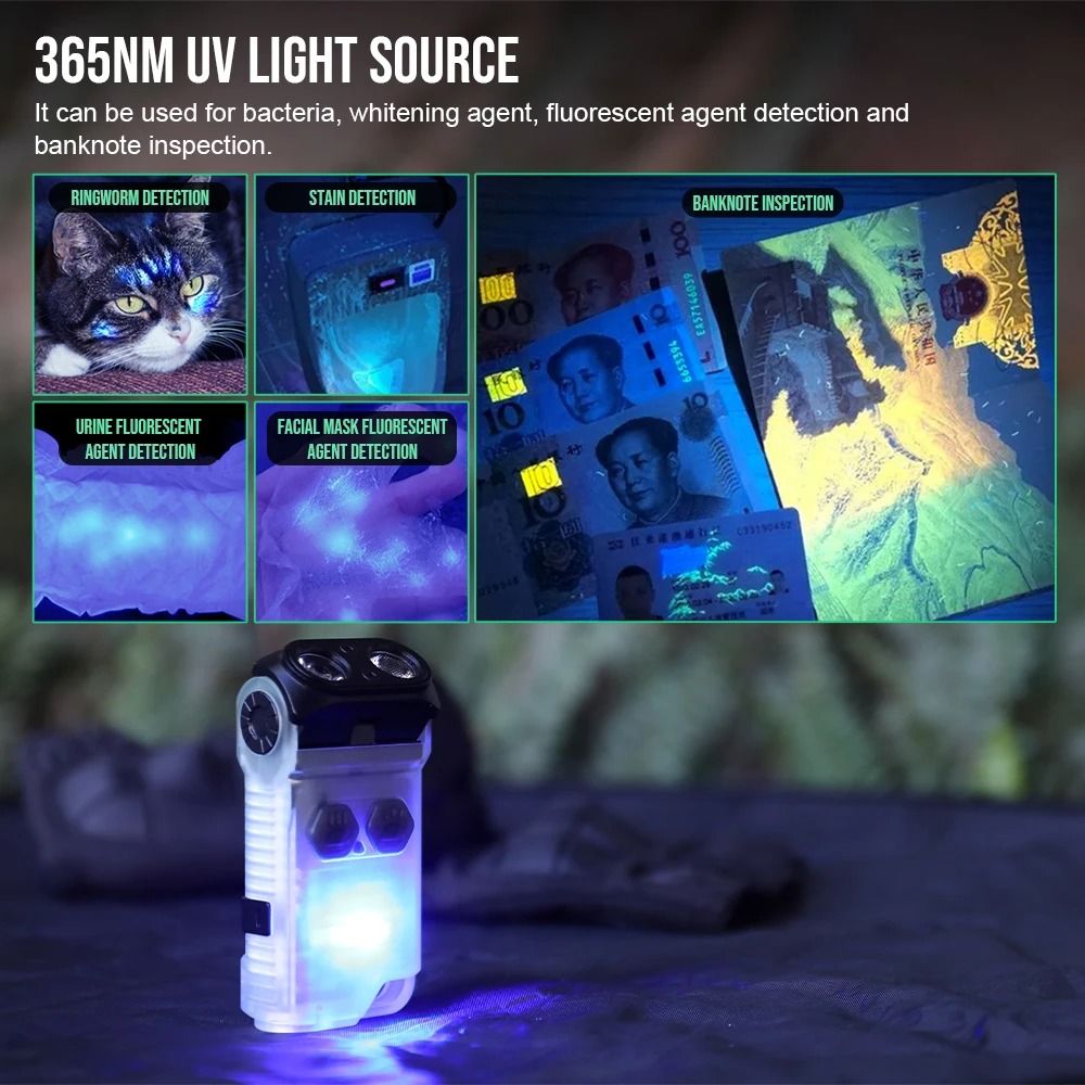 Trustfire MINIX5 EDC Flashlight Rechargeable Magnetic