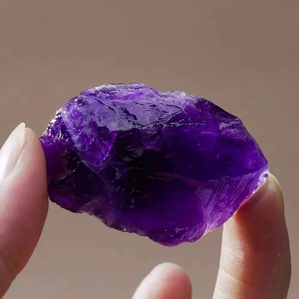 Natural Amethyst Raw Healing Crystal Gemstone