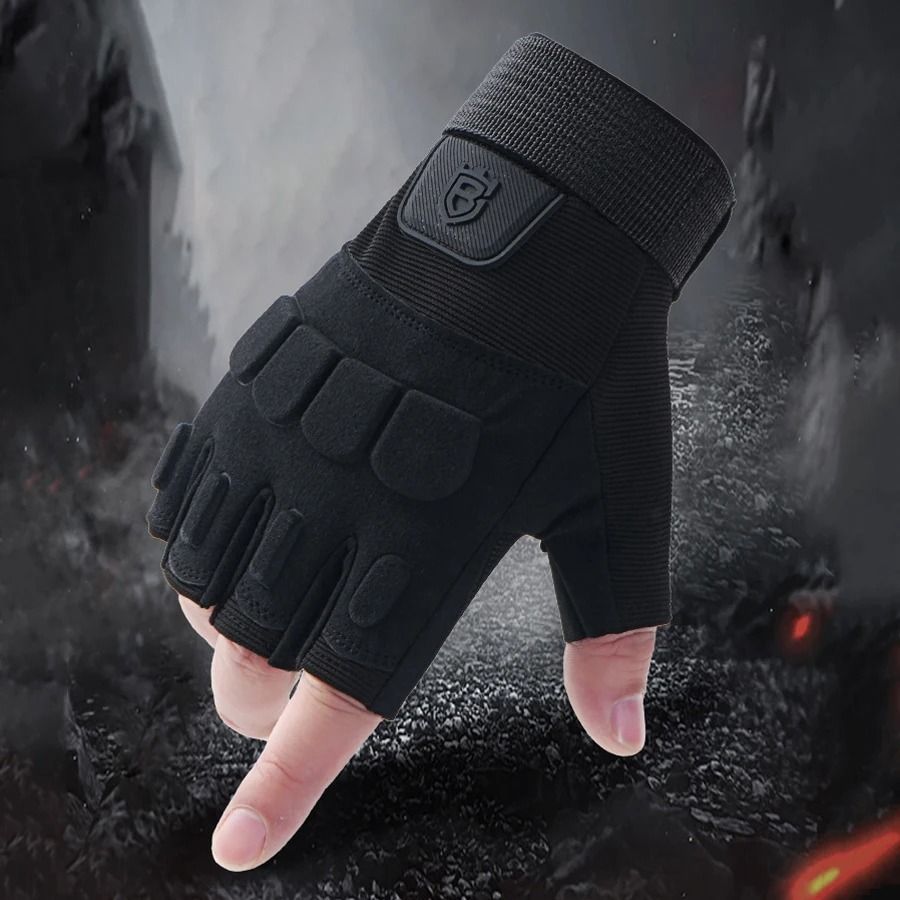 Hunting & Training Half-Finger Gloves – Breathable Non-Slip Outdoor Gear