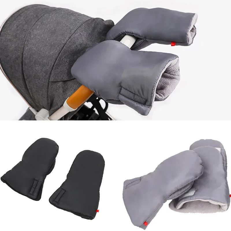 Waterproof Winter Stroller Gloves – Warm Hand Muff Mittens for Baby Strollers & Prams