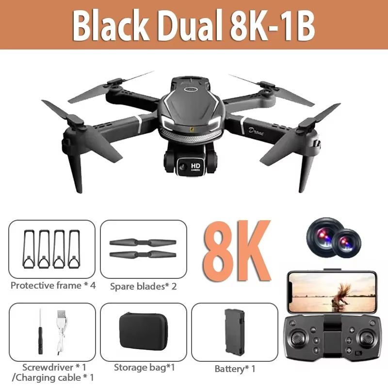 Xiaomi V88 8K Drone – GPS Professional Quadcopter with Dual HD Camera, 5G Transmission & Remote Control UAV