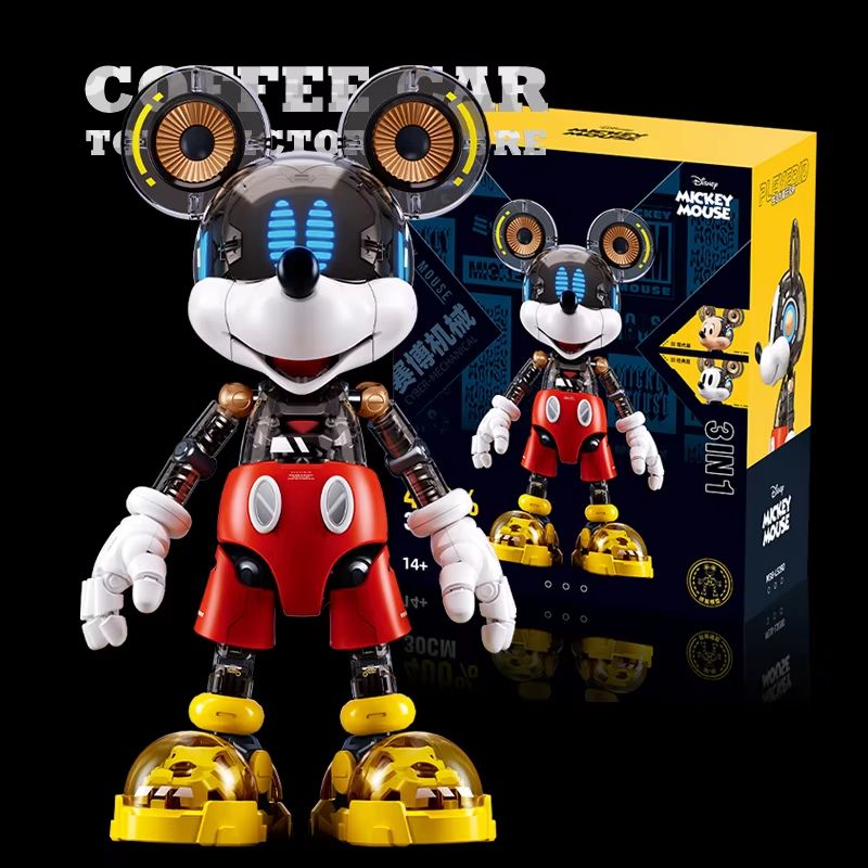 Disney Mickey Mouse 11.81in 3D Building Bricks Model Assembly Figure