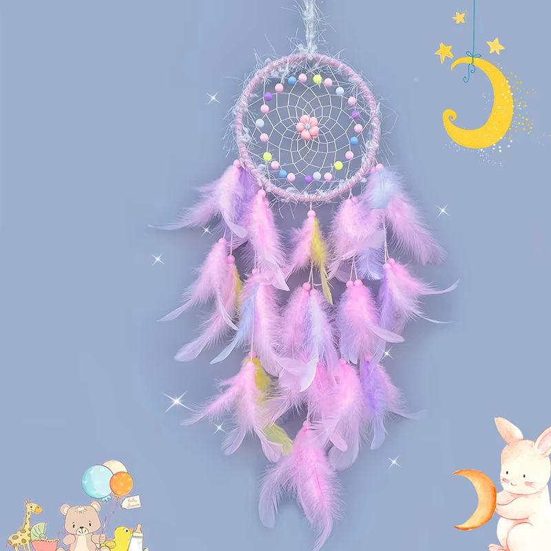 Handmade Dream Catcher Wind Chimes Hanging Decor for Bedroom and Home