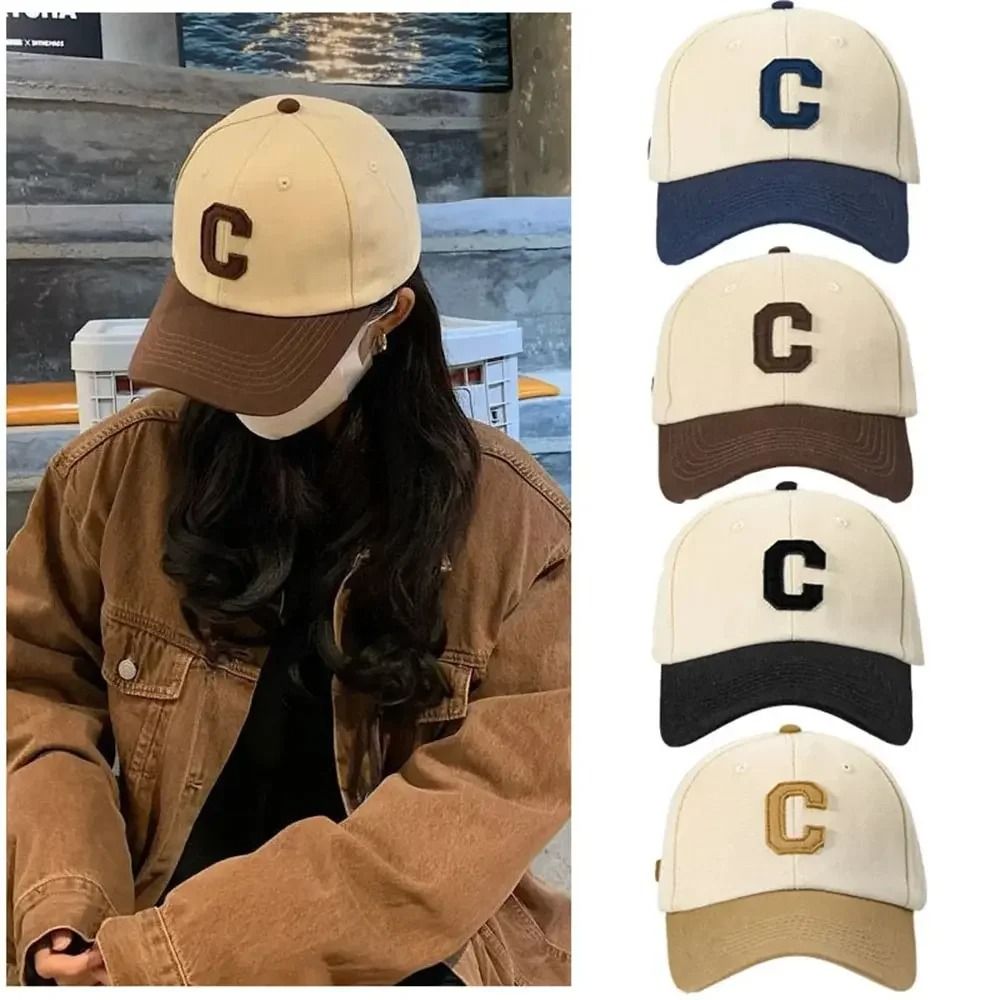 Letter Patch Color Block Performance Headwear