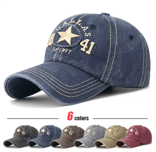 Unisex 3D Embroidered Baseball Cap – Casual Outdoor Trucker Dad Hat