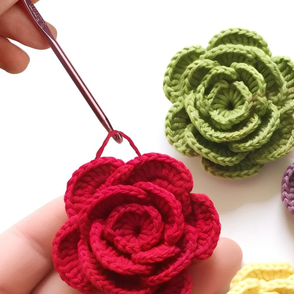 14-Piece Aluminum Crochet Set and High-Performance Yarn Craft Architecture