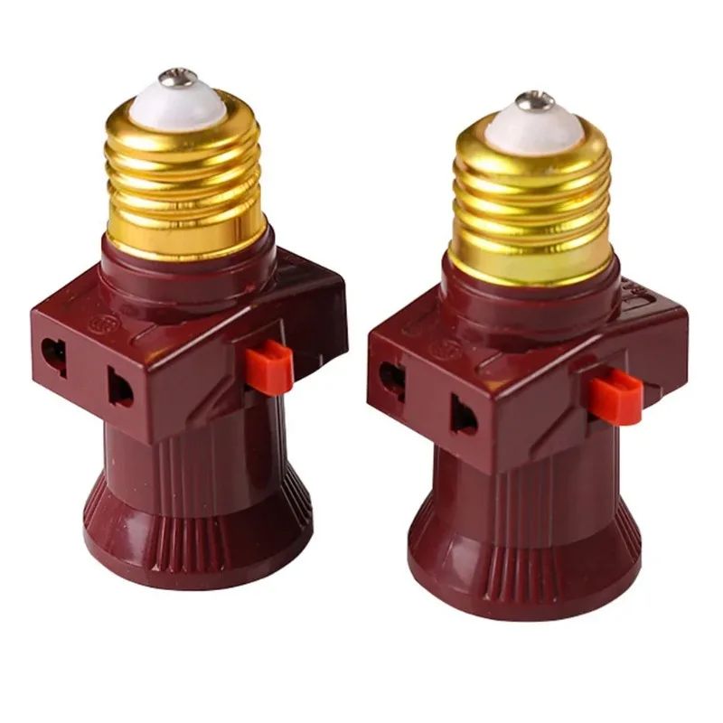 E27 Screw Bulb Holder Adapter with Switch
