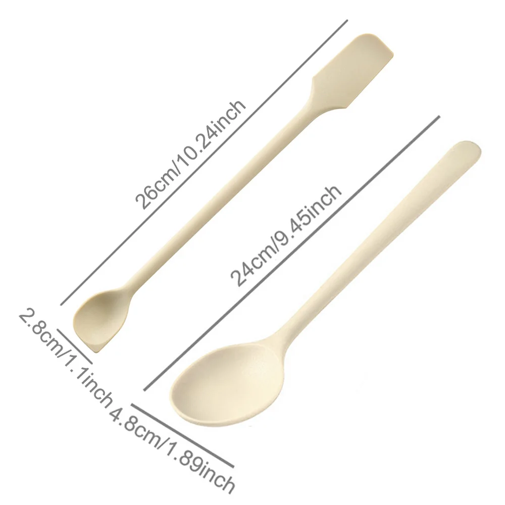 Heat-Resistant Silicone Spoons – Non-Stick, Easy to Clean Jam, Rice & Cooking Utensils