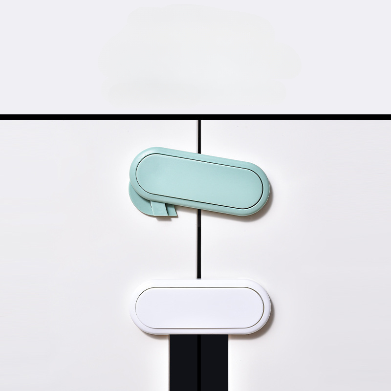 Baby Safety Cabinet Latch, Anti Pinch Drawer Protection, Invisible Wardrobe Lock, Children's Door Safety Lock