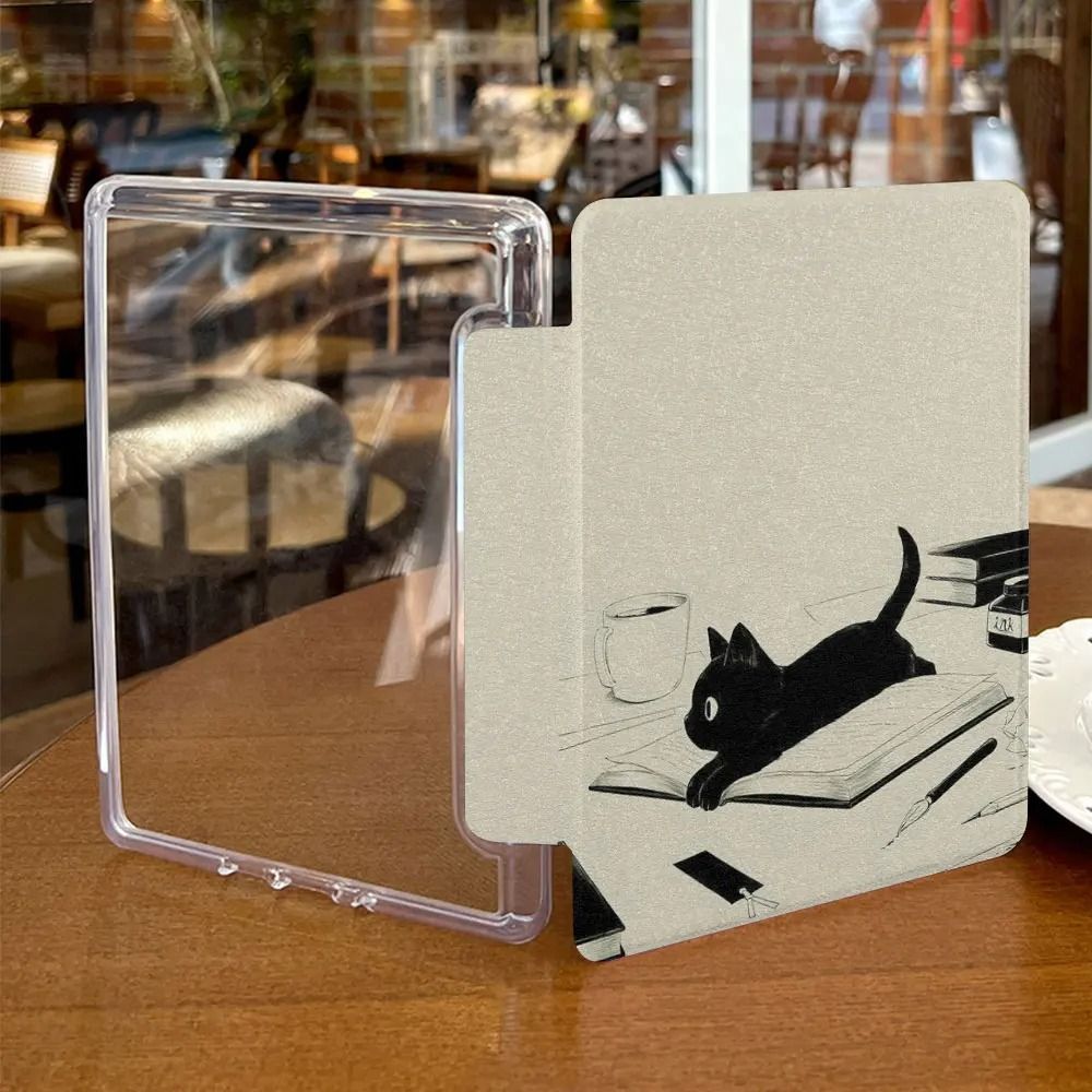 Acrylic Back Shell Kindle Case with Hand Strap
