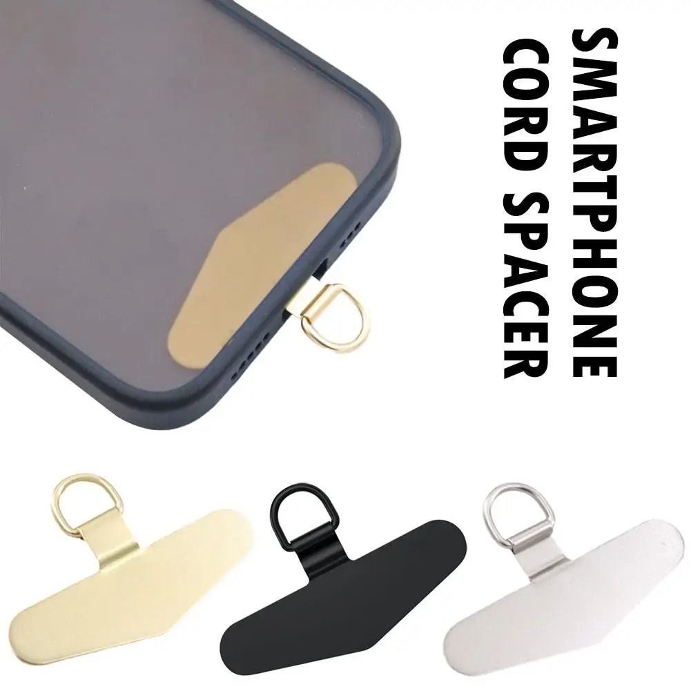 Universal phone lanyard patch Stainless Steel phone strap clip Adapter Tabs