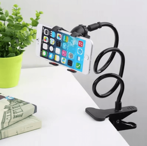 360° Flexible Phone Holder Stand – Adjustable Lazy Bed & Desk Mount (70cm)