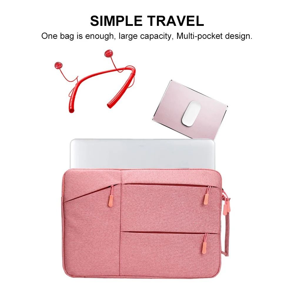 Professional Waterproof Slim Laptop Sleeve and Multi-Fit Notebook Briefcase