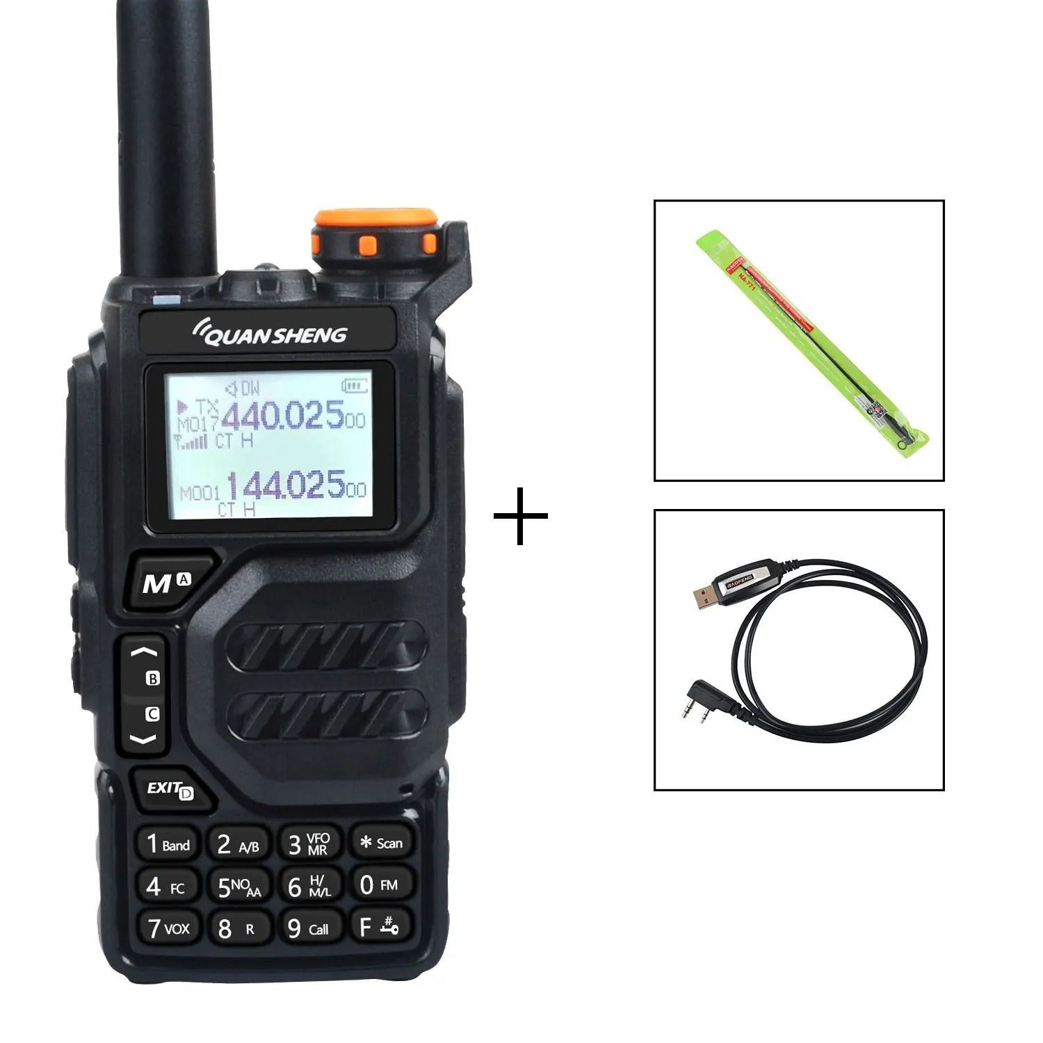 Quansheng UV-K5 Multi-Band Walkie Talkie – Professional 5W Two-Way Radio