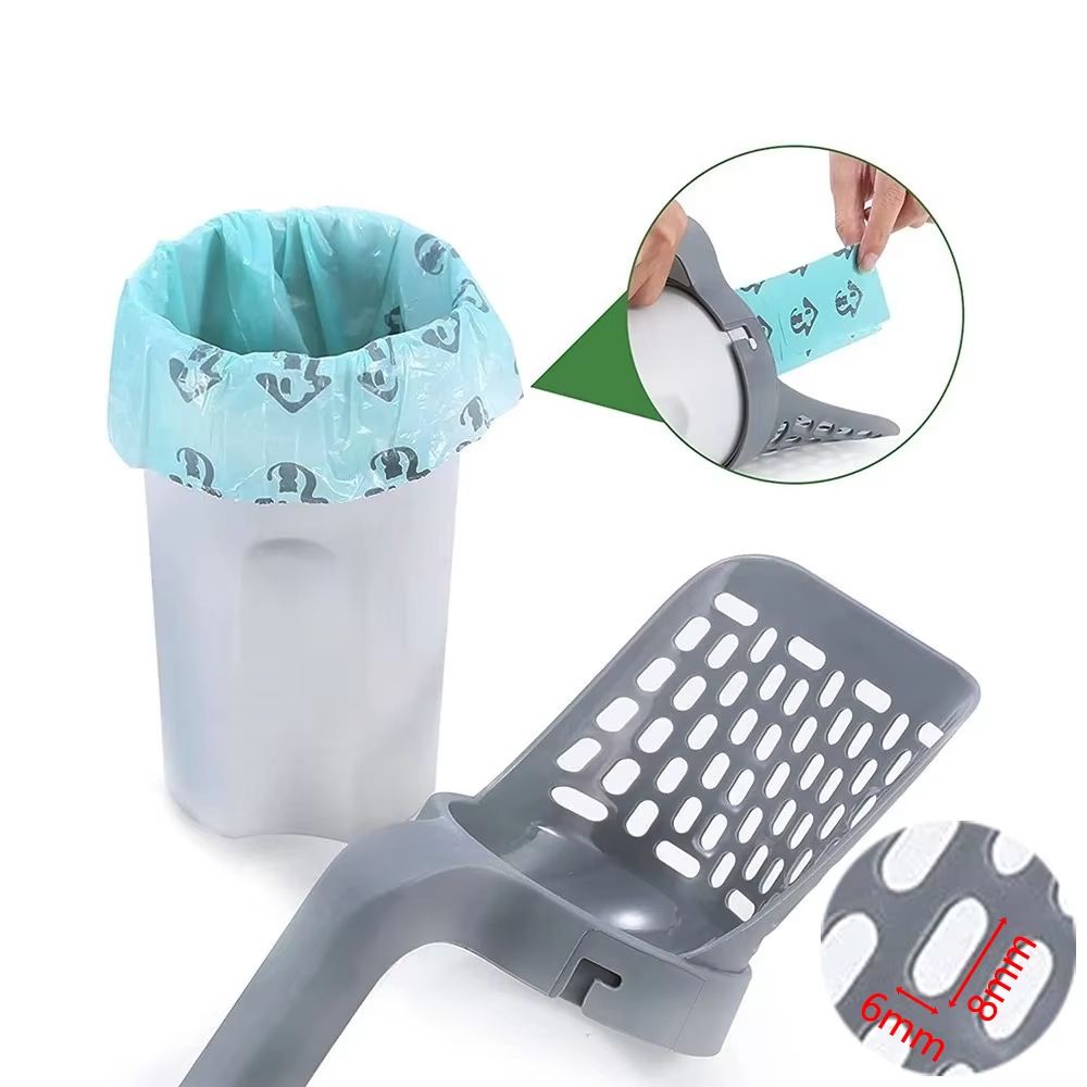 Premium Cat Litter Shovel Scoop – Self-Cleaning Pet Toilet & Garbage Picker