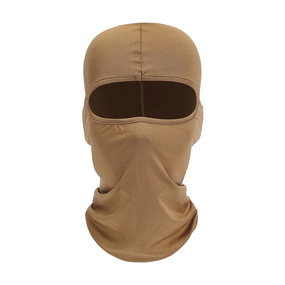 Tactical UV Protection Balaclava Full Face Mask Windproof Ski Sun Hood and Biker Helmet Liner