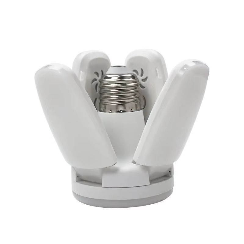 Four Leaf Folding LED Garage Ceiling Light Bulb