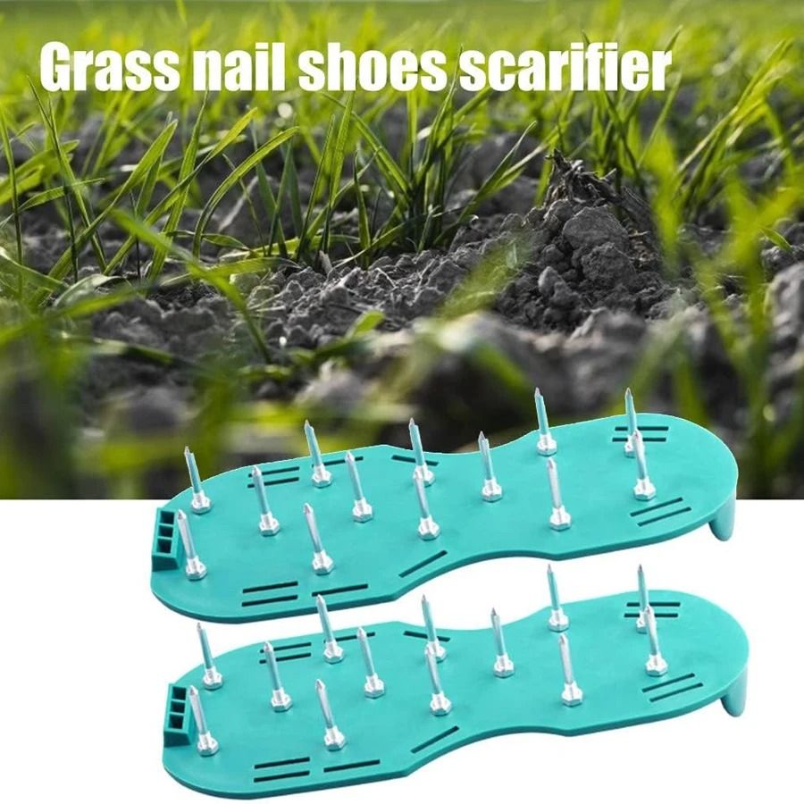Gardening Soil Loosening Shoe Tool – Heavy-Duty Lawn Aerator & Agricultural Supplies for Grass Maintenance