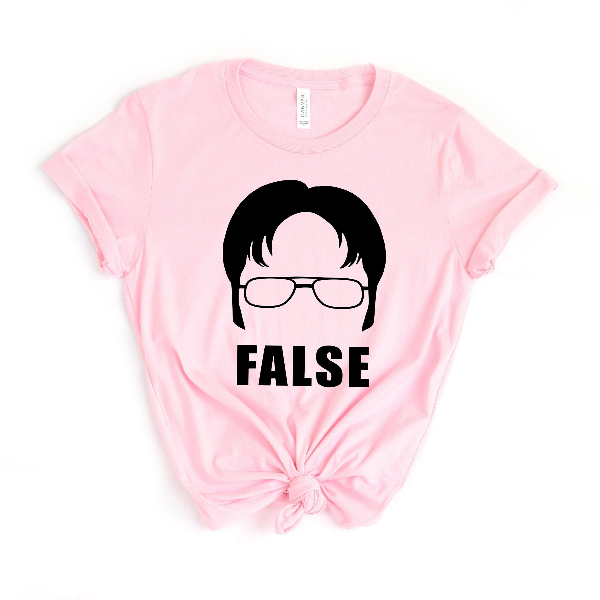 Dwight Schrute False, The Office, Schrute Farms Tee, Michael Scott Shirt