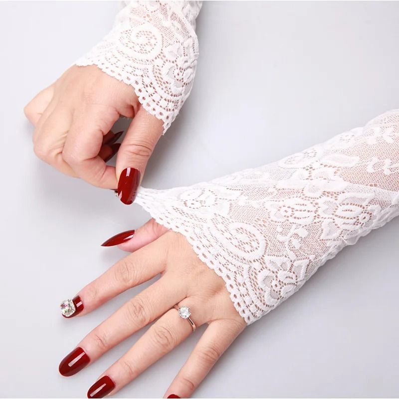 Summer Ice Silk Arm Sleeves for Women