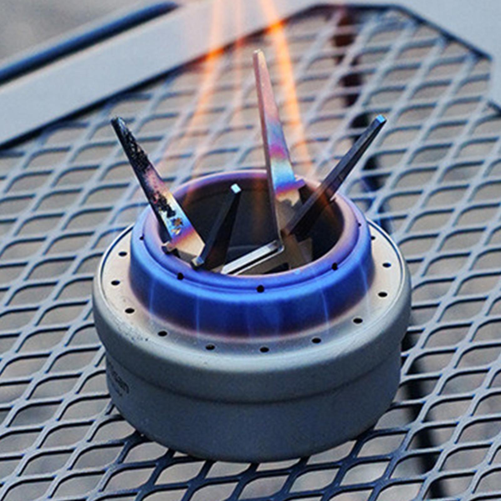 Camping stove stand Stainless Steel Foldable Pot Support for Alcohol Burner Outdoor Cooking